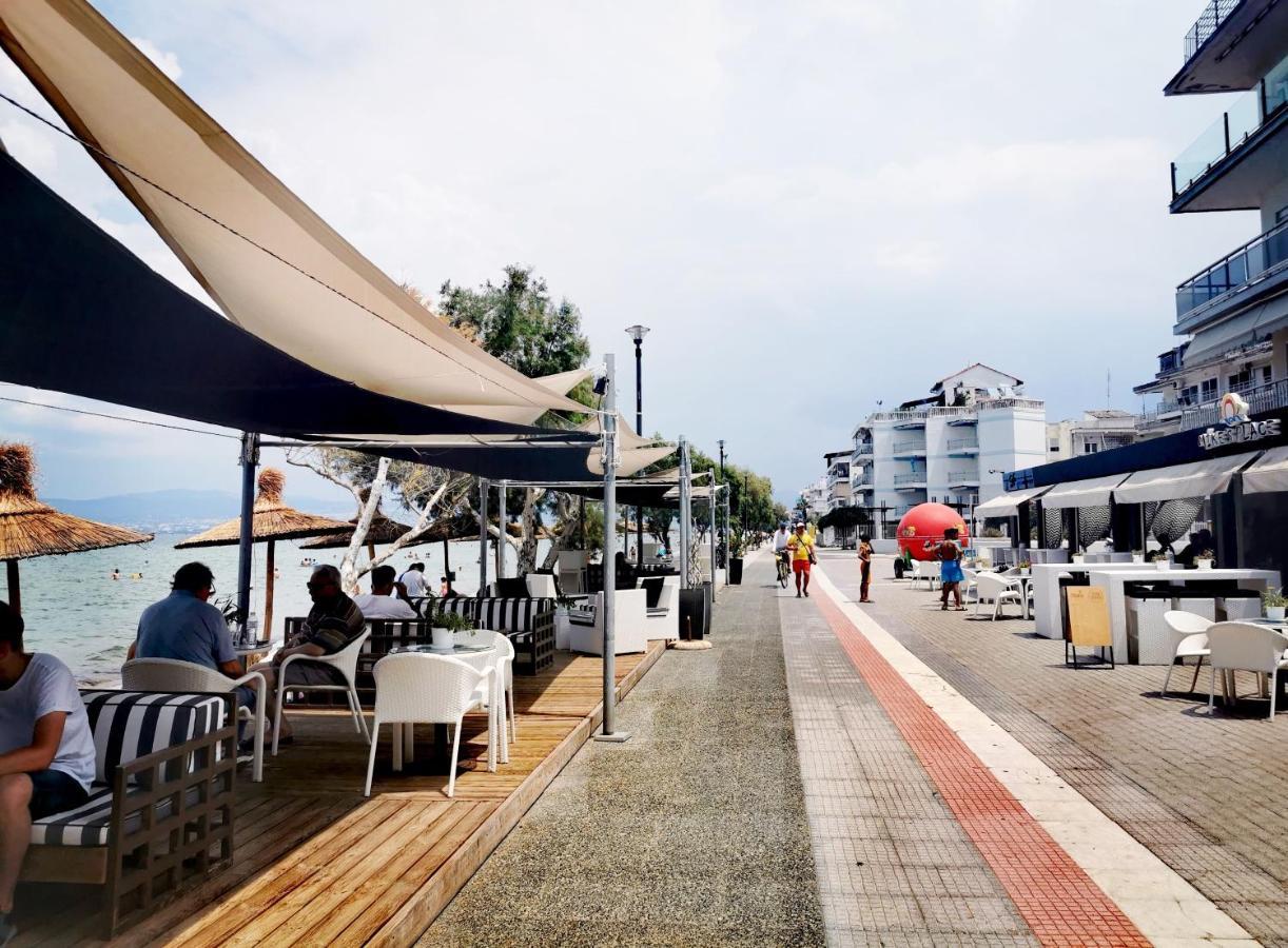 3 Room Apartment By The Beach - Free Parking Peraia (Thessaloniki) Exterior foto